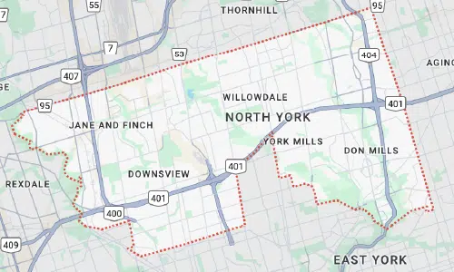 moving in north york