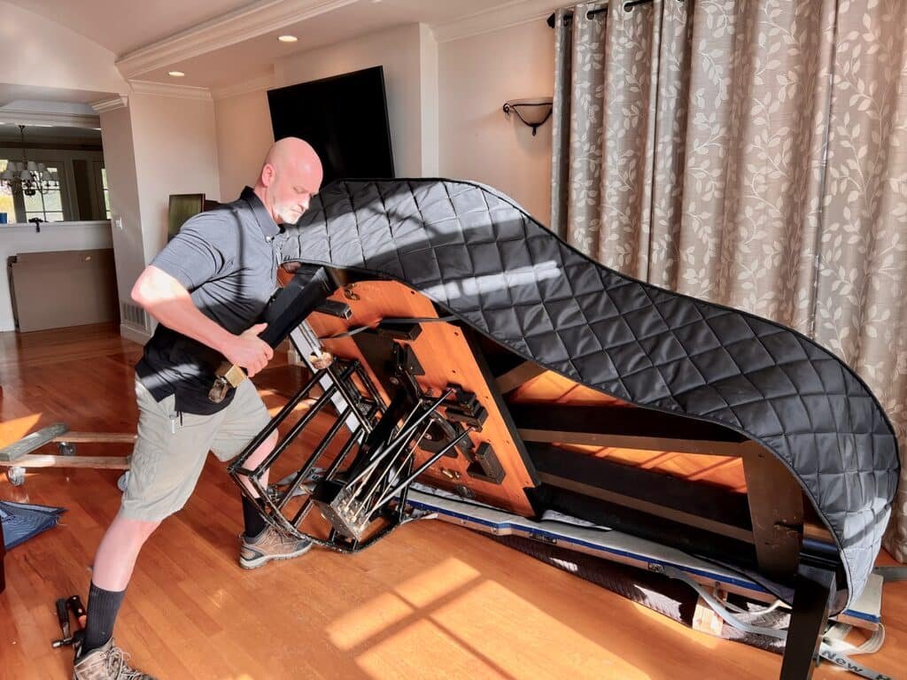 How much did it cost to move a piano