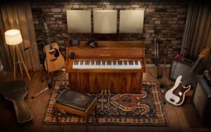 upright piano