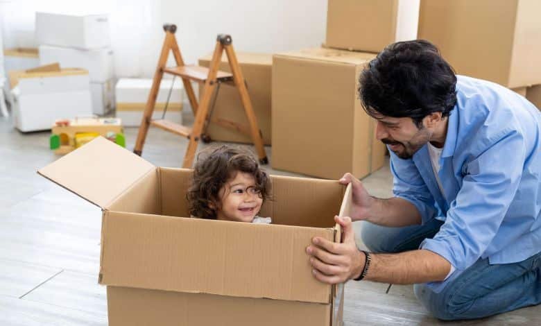 house moving affect on children