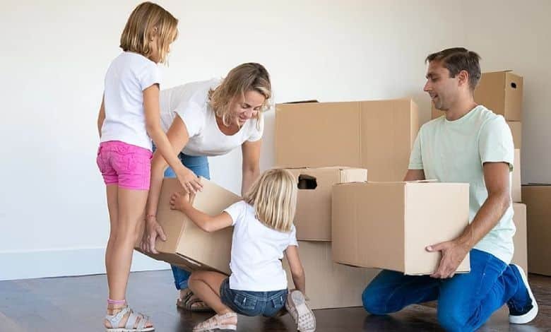 house moving affect on children