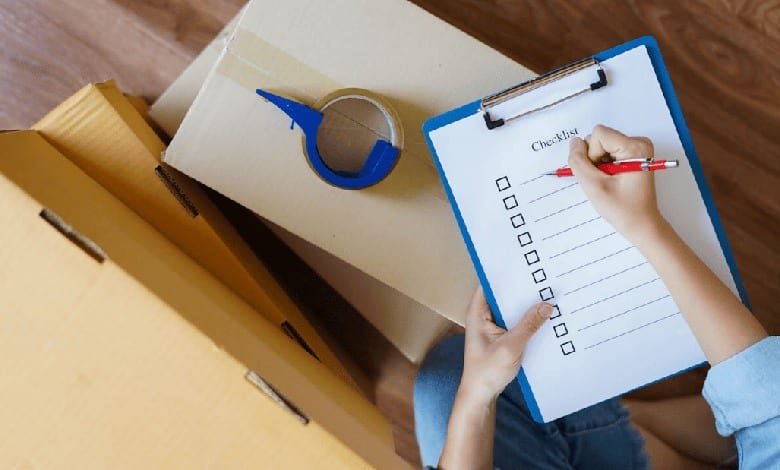 long distance move checklist