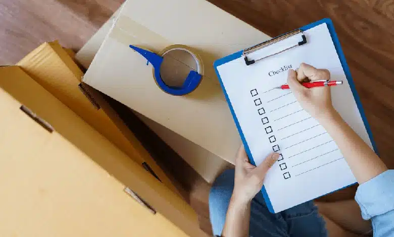 long distance move checklist